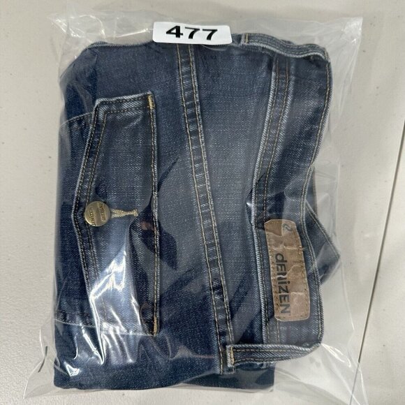 Denizen Levis Blue Jeans Capri Pant Size 12 Cotton Blend Stretch Mid Rise - Picture 10 of 10